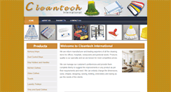 Desktop Screenshot of cleantechinternational.biz